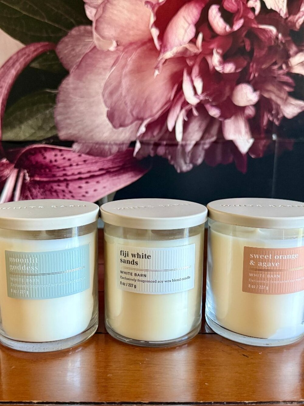 NEW 3-Pc Single Wick Candles Bath & Body Works TRIO